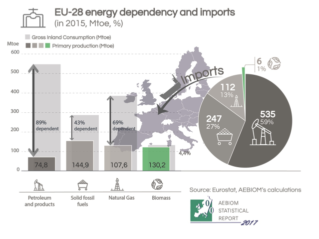 reducción de la dependencia energética