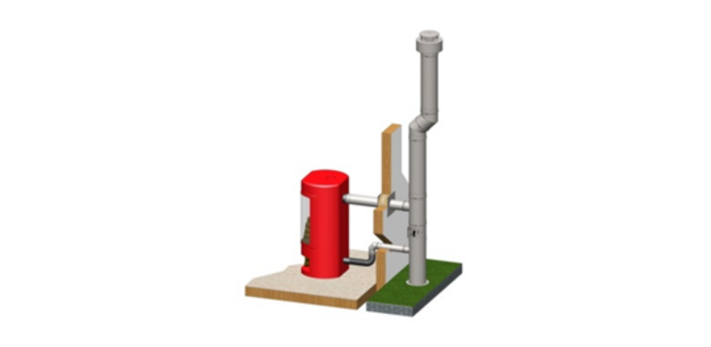 DIFLUX LEÑA, la nueva chimenea concéntrica de triple pared de DINAK estará en #Expobiomasa2017