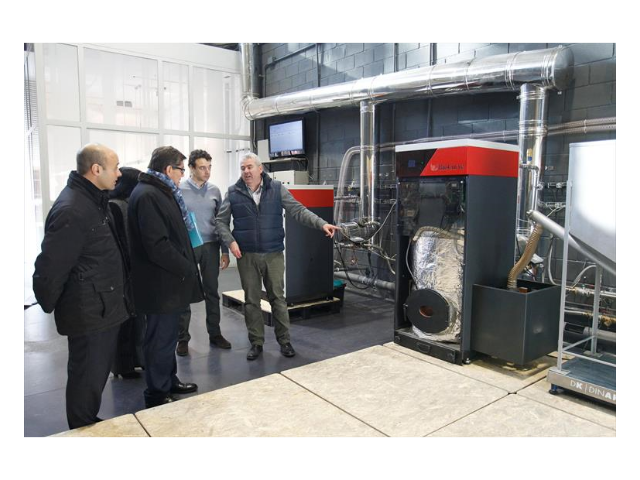 Instalacion de biomasa en aragón