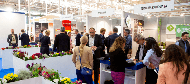 Stand durante expobiomasa 2019